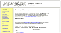 Desktop Screenshot of aikakone.org